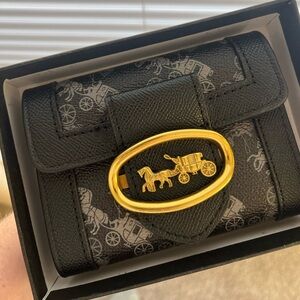 Authentic Vintage Coach Short Small Wallet